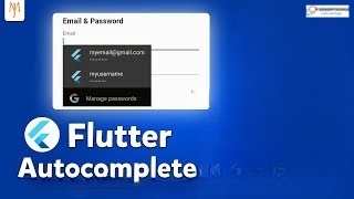 Autocomplete TextField & Autofill Services(Dosomthings)