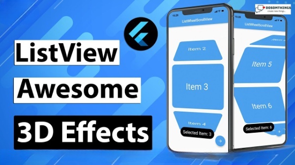 ListWheelScrollView in Flutter