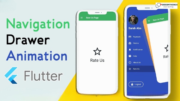 Navigation Drawer Animation (Dosomthings)