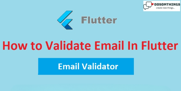 email validation(Dosomtihngs)
