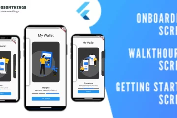 Onboarding Screen in Flutter(Dosomthings.com)